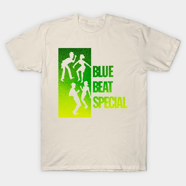 blue beat special ska graphic T-Shirt by HAPPY TRIP PRESS